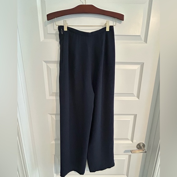 Talbots Vintage Sparkly Dress Pants Blue Size 4 - Picture 9 of 16